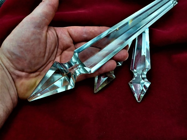 Crystal Chandelier spear drops 