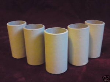 candle tubes sleeves covers MAGNOLIA card 50mm x 26mm