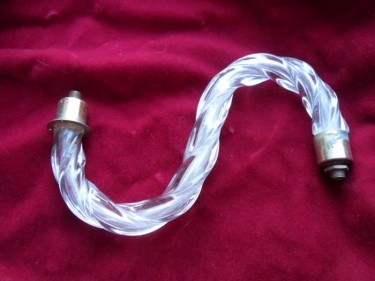 Chandelier Arm Fluted Barley Twist 