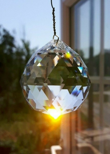 Crystal Suncatcher Hanging 30mm Crystal Ball