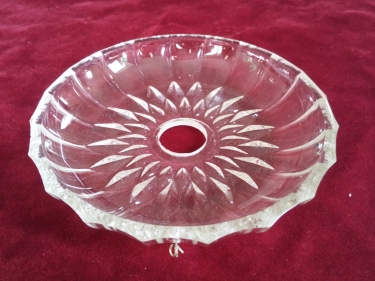 Large vintage chandelier drip pans