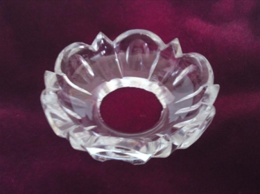 vintage chandelier bobeche distinctive design