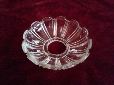 antique chandelier pan - 12 fan pattern