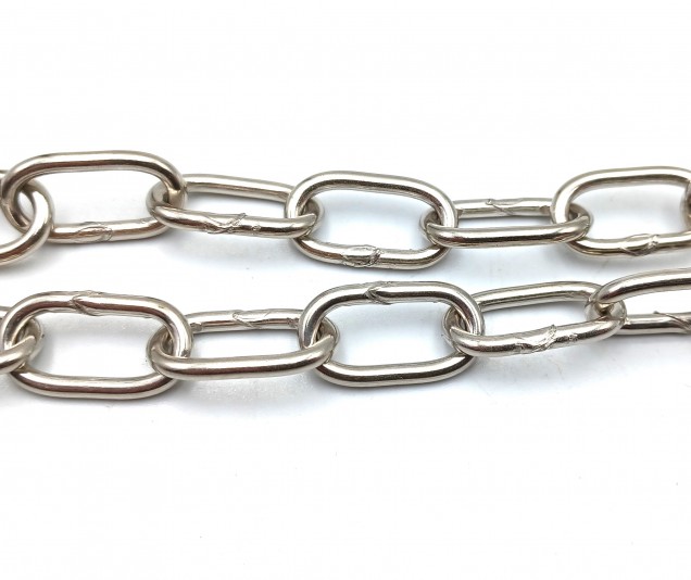 1~2 INCH CHROME CHAIN WELDED LINKS 20KGS