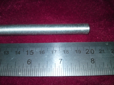 1 x M10 x 200mm or 20cms hollow Allthread rod