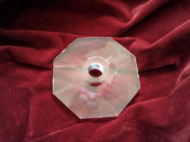Chandelier Crystal Octagon Finial - Design 2