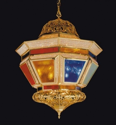 strass swarovski crystal lantern - chandelier