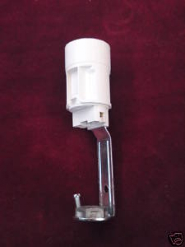 LAMP HOLDER WITH STEM - SES E14 - TOTAL HEIGHT 85MM WHITE
