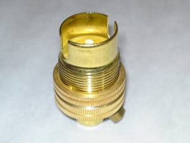 bulb-lamp holder SBC - B15 earthed 10MM thread