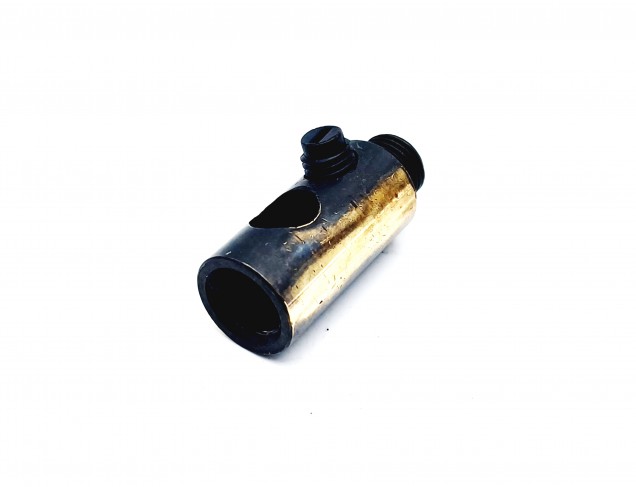 SOLID BRASS BRUSHED ANTIQUE CORD GRIP 10MM FEMALE TO 10MM MALE 