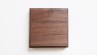 American black walnut square wooden ceiling pattress