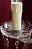 Candle Tube Cream Drip Card 85mm x 22mm