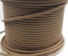 PVC 3 Core Flex Electrical Cable 0.75mm dark bronze brown matt finish