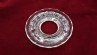 Antique Murano Chandelier clear glass pan dish 120mm
