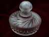 Bag type chandelier cut frosted glass finial 40 pin holes 