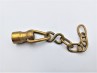 Vintage Chandelier swivel Hook and chain