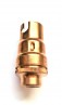 candle lampholder SBC - B15 brass finish 10MM thread