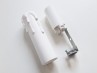 Candle Tube Sleeve White Drip Plastic And Lampholder E14 SES 2 Sizes by Relco