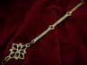 Decorative cast gilded Chandelier chain 410mm long for light weight hanging