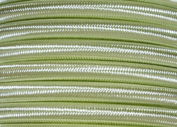 100 METRES of 3 CORE ROUND OVERBRAID TISANE ELECTRIC FLEX 0.50MM  