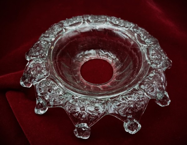 Venetian Chandelier glass drip pan