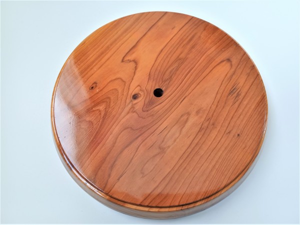 Hardwood pattress manufactured from Yew 240mm width